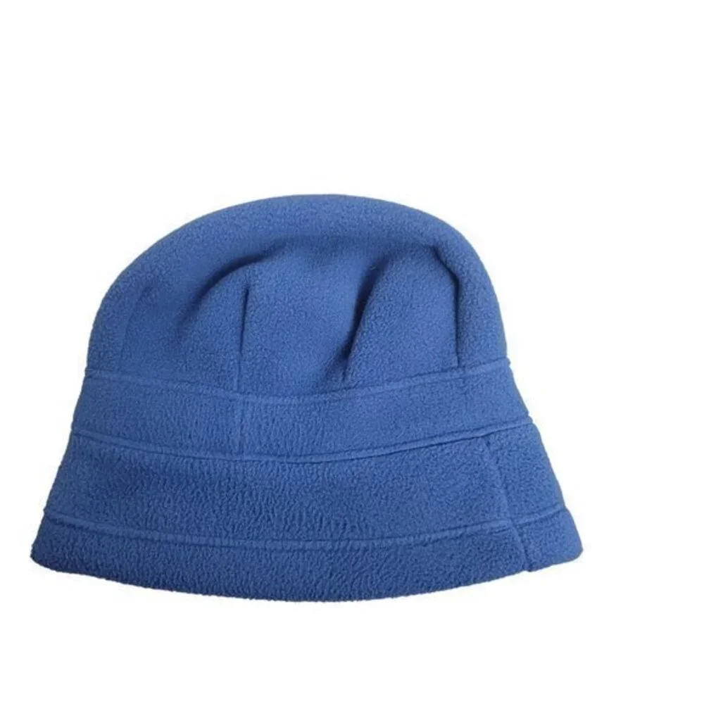 Vtg Columbia Size Small / Medium Blue Beanie Made in USA